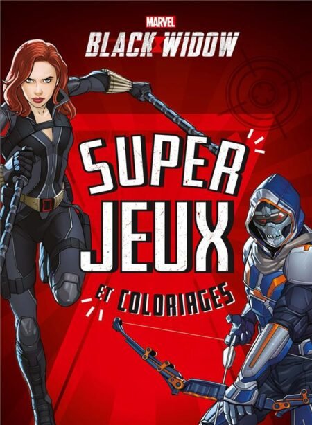 Marvel - Black Widow Super - Jeux et coloriages